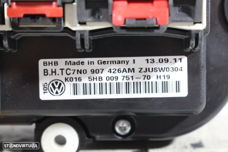 Climatronic / Comando Sofagem / Chaufagem Volkswagen Golf Vi (5K1)  7N - 8