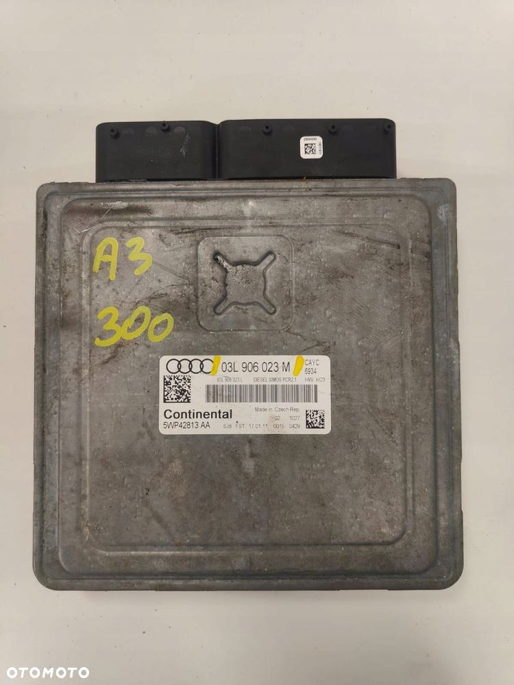 audi a3 lift 03l906023m komputer sterownik silnika - 1