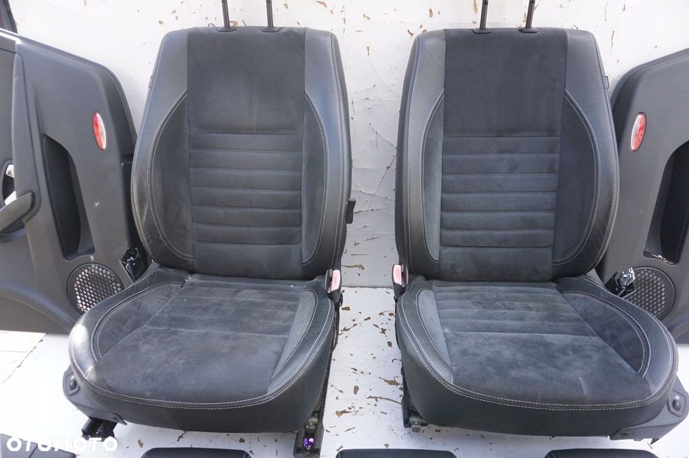 FOTELE SIEDZENIA ALCANTARA GRZANE EL LAGUNA 3 HB - 5