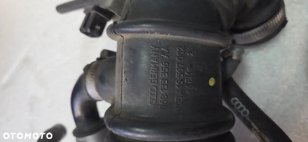 Rura dolot powietrza turbiny Audi A4 B6 1.8T BFB -356AA kpl - 2
