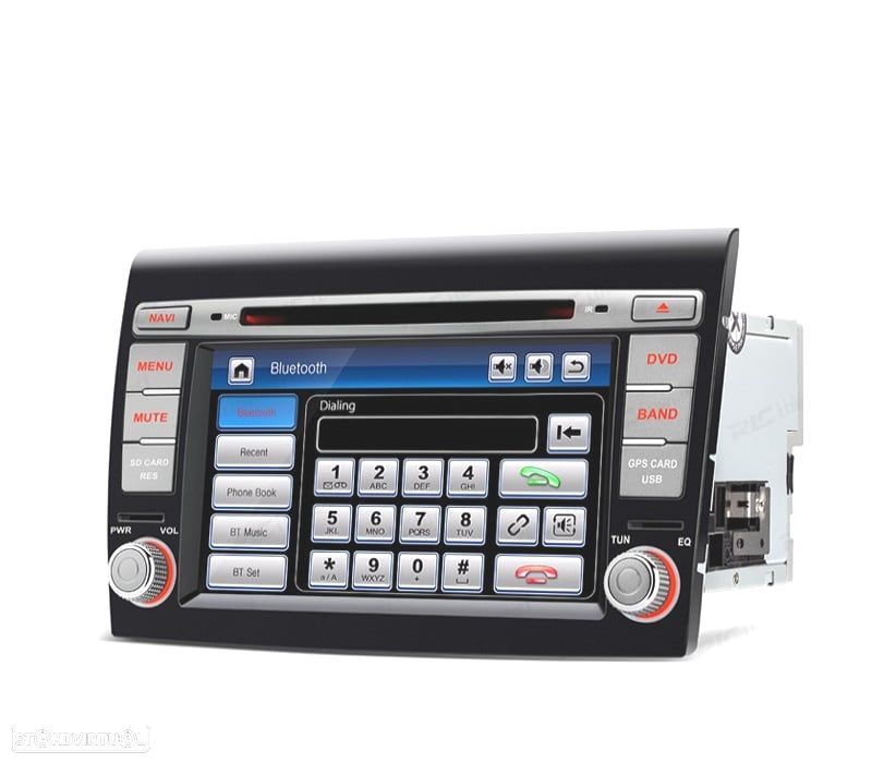 AUTO RADIO TIPO OEM PARA FIAT BRAVO 07-14 USB GPS TACTIL 7" HD - 4