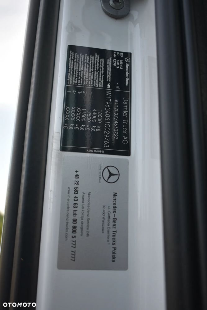 Mercedes-Benz ACTROS 1851// BIG SPACE // FULL LED // // MEGA // SALON POLSKA // OPONY 80% // - 31