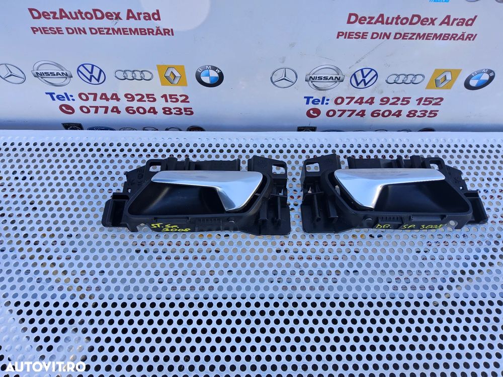 Mâner interior Peugeot 3008 an 2016-2024 mânere fata spate stânga dreapta Peugeot 3008 II interior - 3