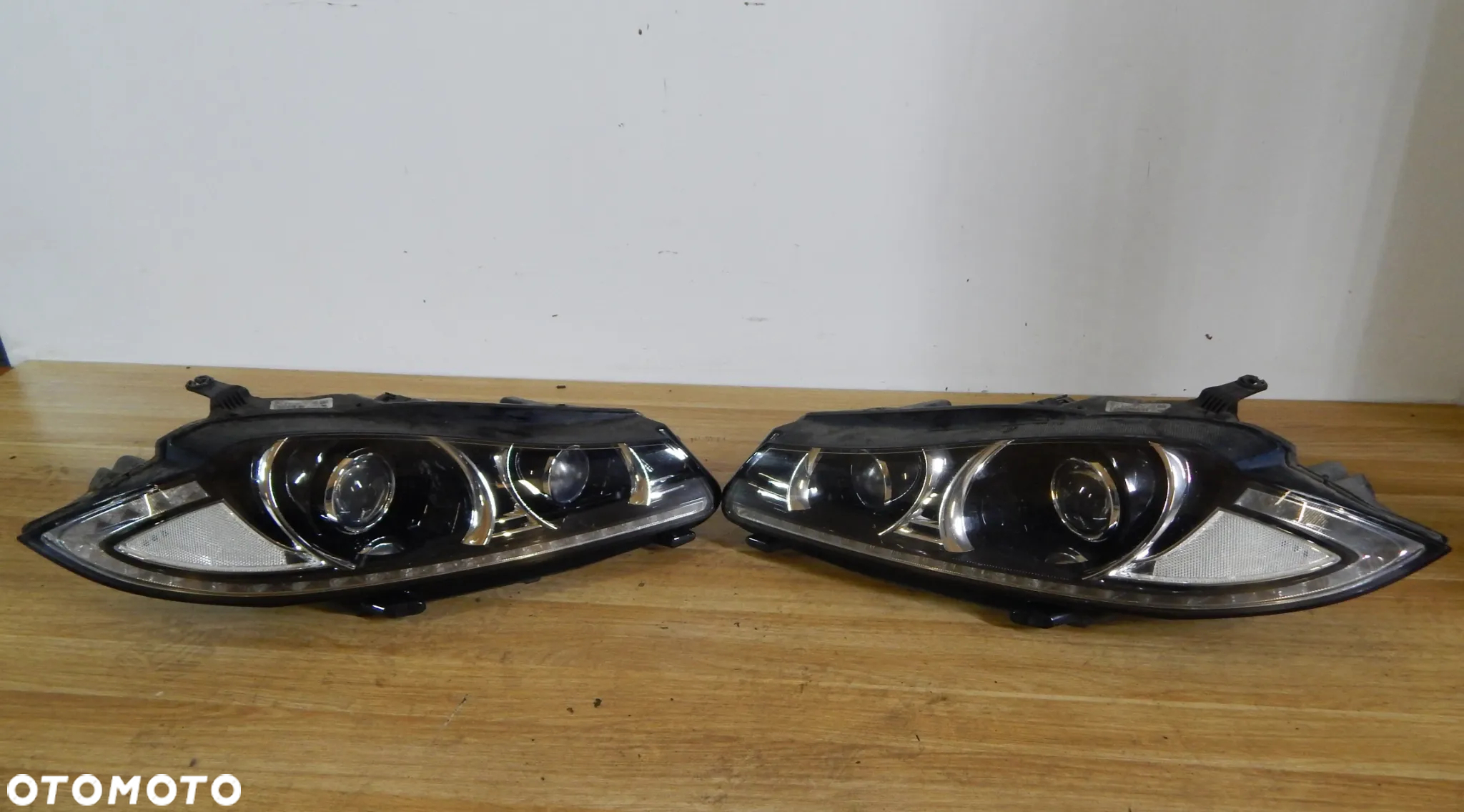Lampa prawy przód LED xenon Jaguar XF x250 11-15 Lift Łuków części - 4