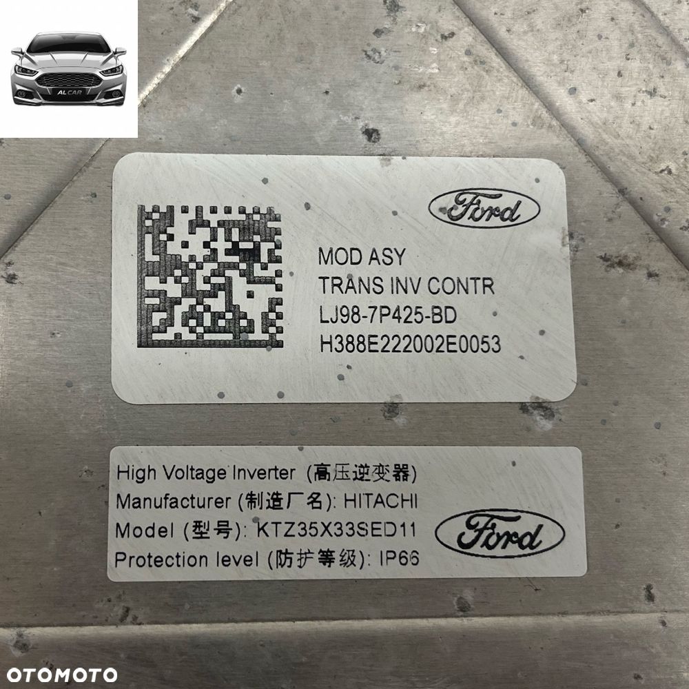 PRZETWORNICA NAPIĘCIA FALOWNIK FORD MUSTANG MACH-E LJ98-7P425-BD - 5