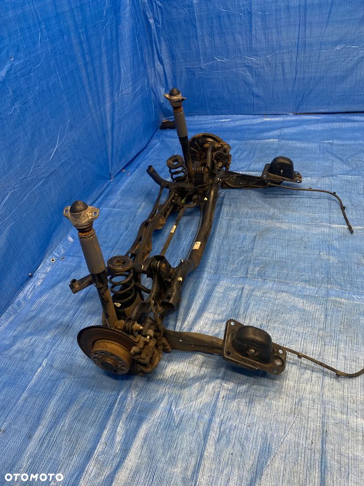 AUDI A3 8V LEON III GOLF VII 5Q0505315G ZAWIESZENIE WAHACZE AMORTYZATORY TYŁ TYLNE KOMPLETNE BELKA WÓZEK SANKI ZWROTNICE TARCZE ZACISKI KOMPLET - 3