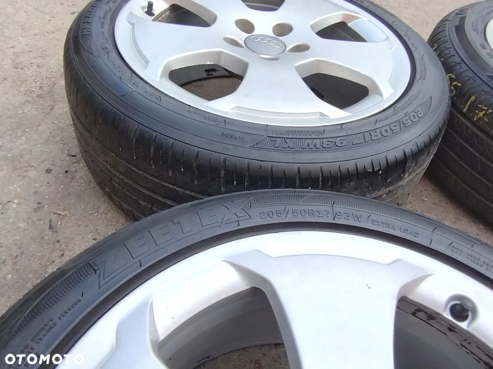 5x112 Felgi Aluminiowe Alufelgi 17 Koła Letnie Lato AUDI 8P0 8P 8V Seat Leon II 2 TOLEDO III 3 ALTEA ALHAMBRA SKODA OCTAVIA II 2 III 3 VW GOLF 5 6 TOURAN CADDY JETTA SHARAN Legnica ALU-RAD 205/50 5,5mm - 12