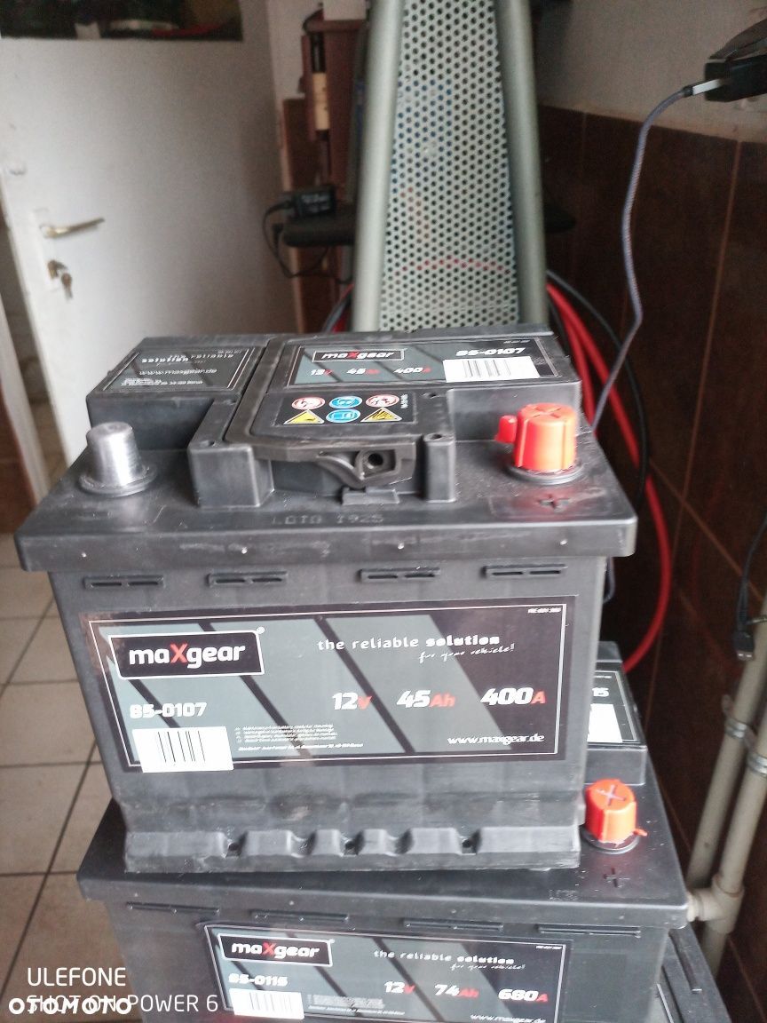 Nowy AKUMULATOR 12V 45AH/400A L- 207X175X190 DŁ./SZER./WYS. - 1