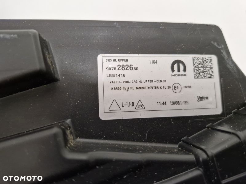 citroen c5 e-c5 aircross ii 2 lampa lewy przód lewa reflektor led eu 9875282680 - 4