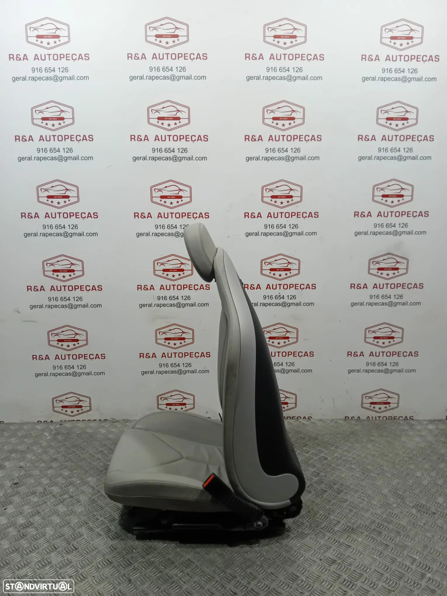 Conjunto de Bancos Mercedes SLK 171 Elétricos em Pele Original - 7
