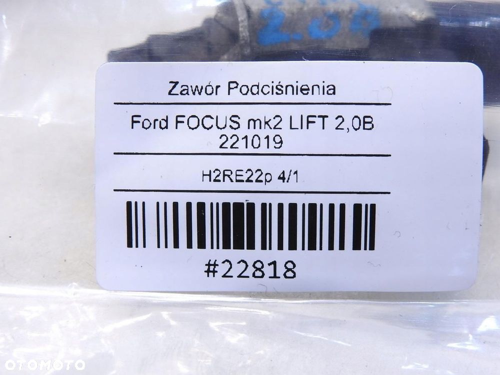 ZAWÓR PODCIŚNIENIA FORD FOCUS MK2 2.0 16V - 7