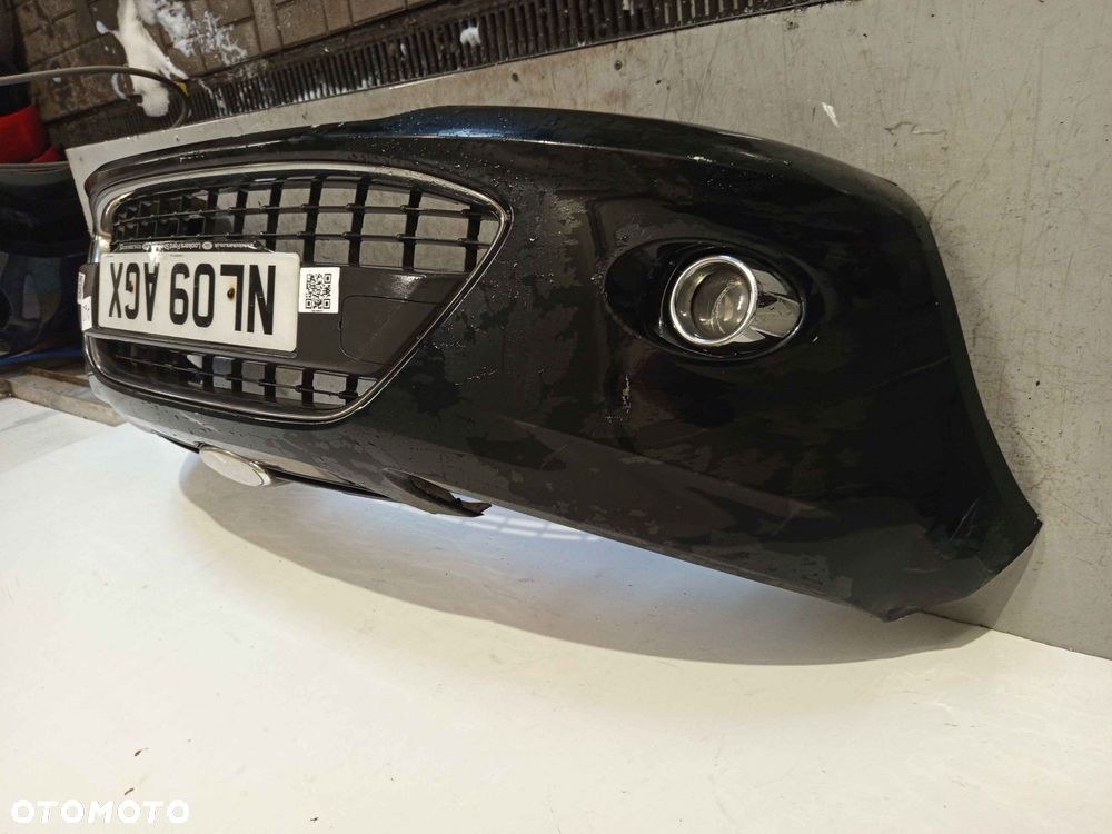+ ZDERZAK PRZÓD PRZEDNI FORD FIESTA MK.7 7 VII D9 CZARNY HALOGENY - 6