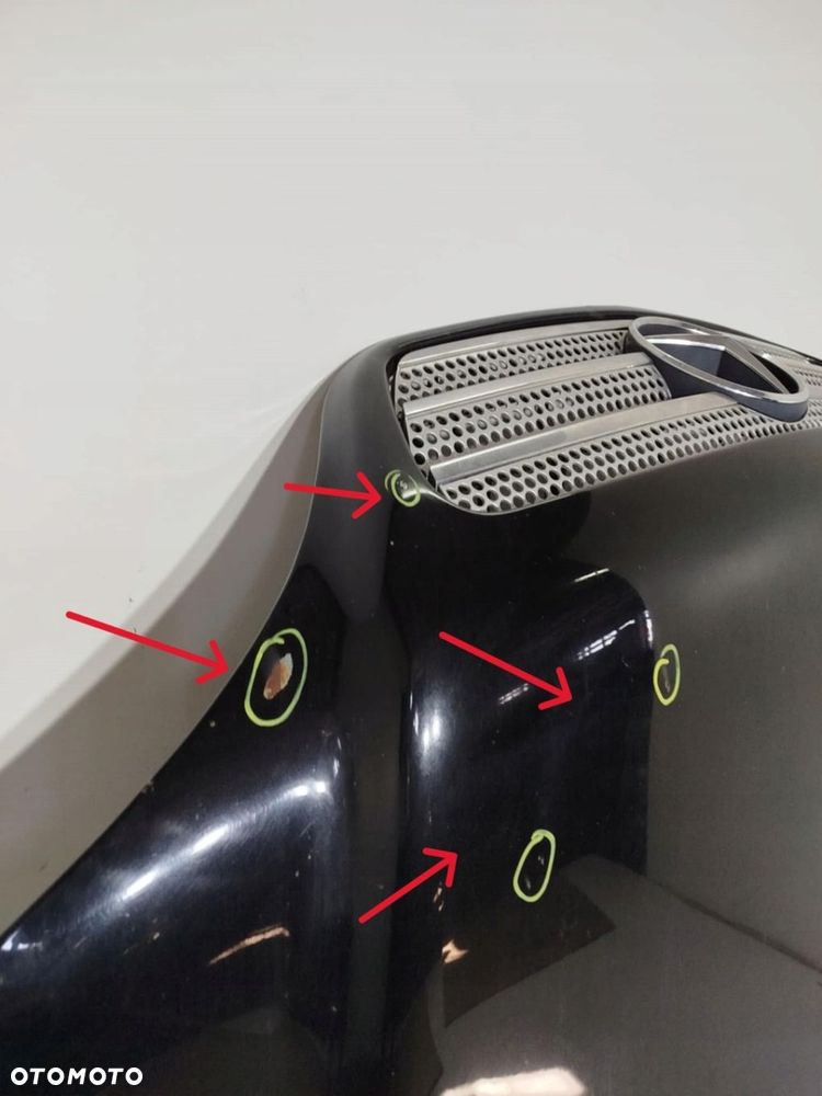 MASKA POKRYWA SILNIKA GRILL MERCEDES ML W163 97-05 - 3