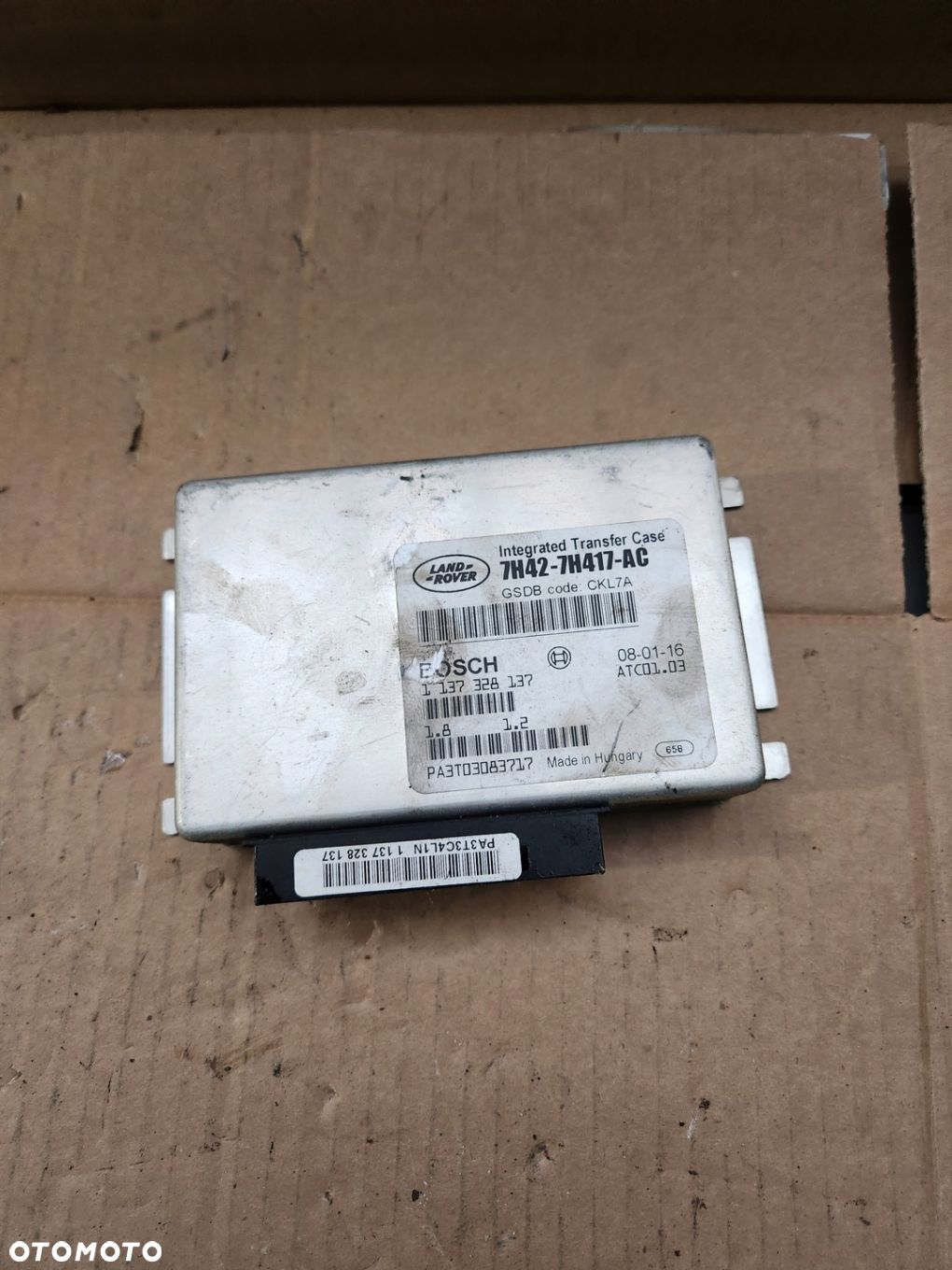 KOMPUTER STEROWNIK LAND ROVER RANGE ROVER 7H42-7H417-AC - 1
