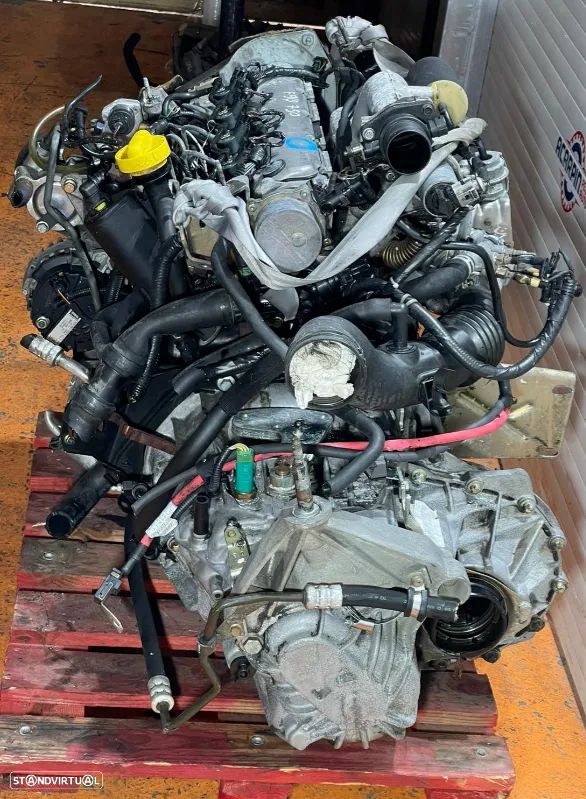 Caixa de Velocidades Renault Laguna II/Renault Trafic II 1.9DCI Ref: PK6018 - 1