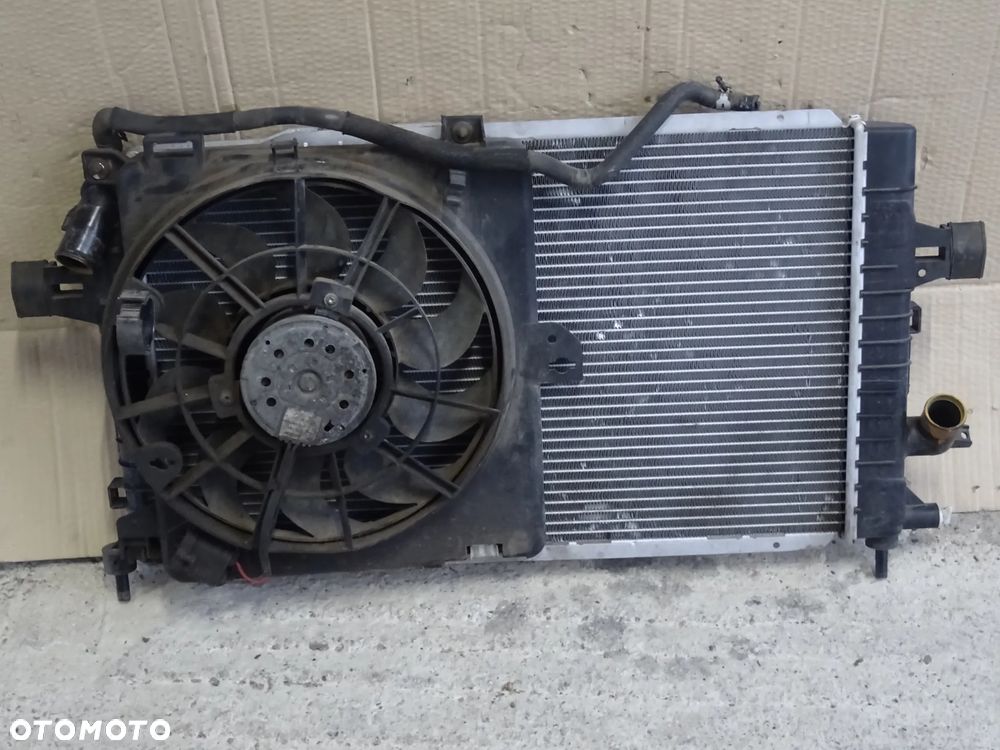 OPEL ASTRA H 1,7 CDTI CHŁODNICE INTERCOOLER CHŁODNICA POWIETRZA KLIMATYZACJI WENTYLATOR - 12