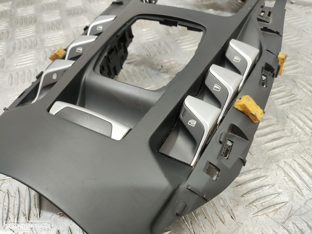 Consola Central Original Citroen DS5 Com Comutador Abertura De Vidros Travão Elétrico Cinzeiro - 10