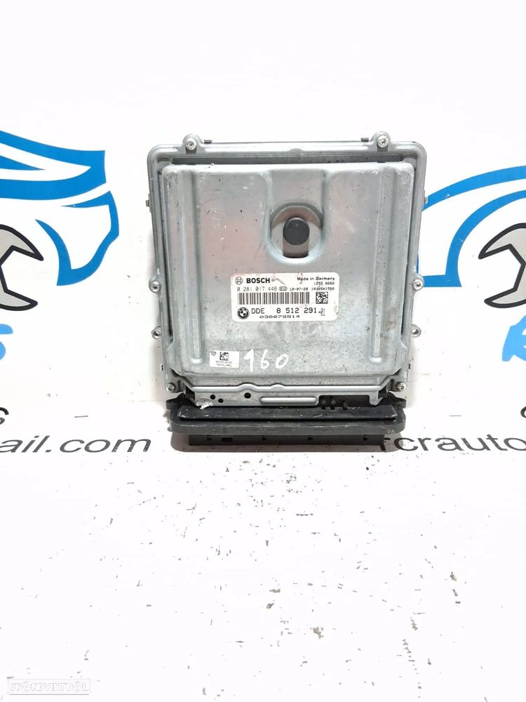 .Centralina Original Motor Bosch BMW 2.0 20D 320D 184cv N47N N47D20C 8 512 291 / 0 281 017 446 - 3