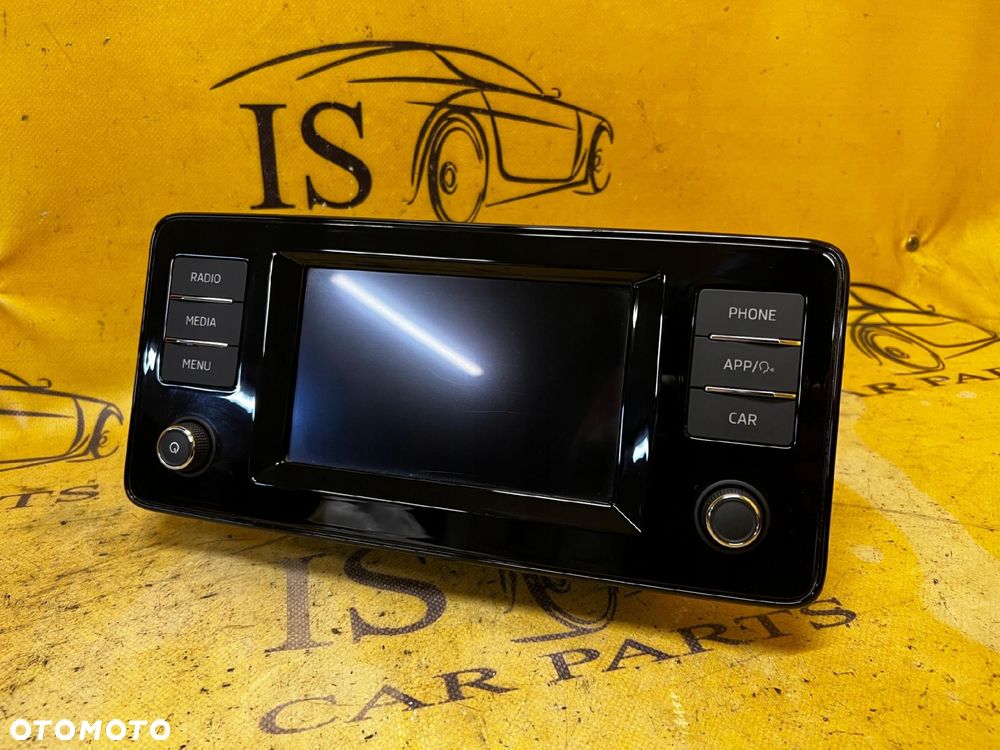 RADIO BLUETOOTH WIFI WYŚWIETLACZ EUROPA SKODA SCALA - 1