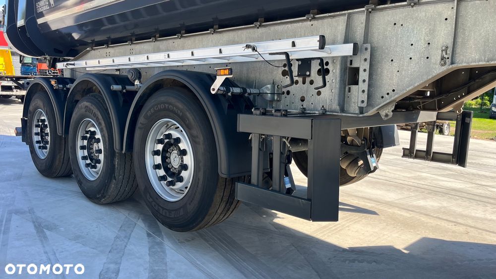 Schmidt Cargobull SCB S3D Naczepa Wywrotka Stalowa Rama Ocynk Dach Elektryczny z Pilota Oś Podnoszona Hamulce Tarczowe Pod Ciągnik 4x4 (nie Meiller schwarzmuller Langendorf) - 19