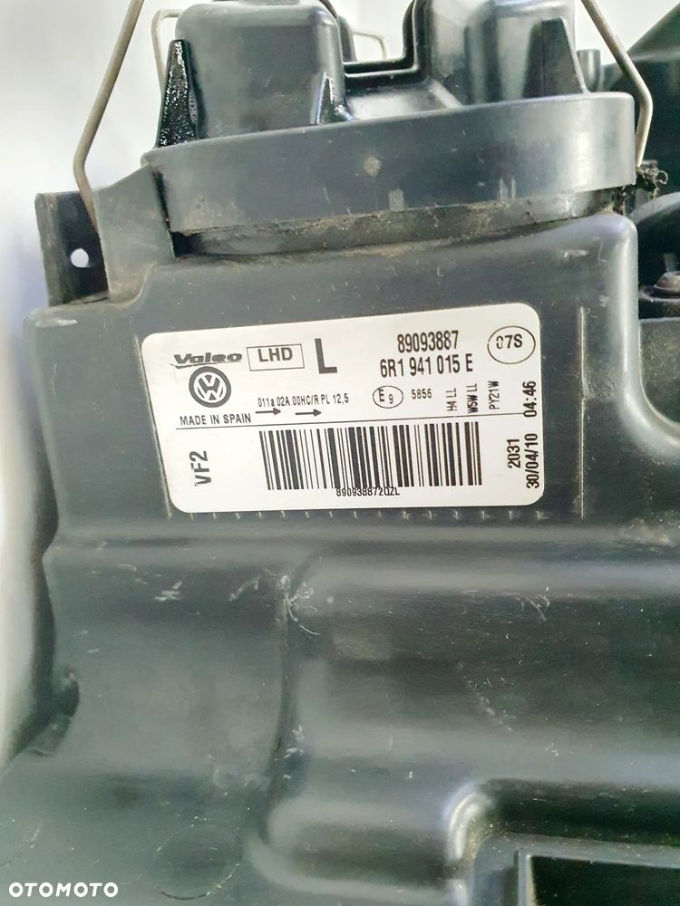 LAMPA LEWA PRAWA PRZÓD VW POLO 6R 09r-14 ORYGINAŁ EU!!! - 6