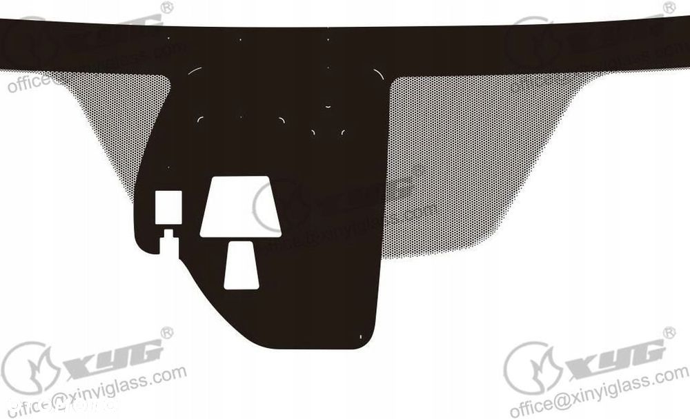 SZYBA CZOŁOWA HONDA CRV 5D SUV 2015- 2XKAMERA+SENSOR - 3