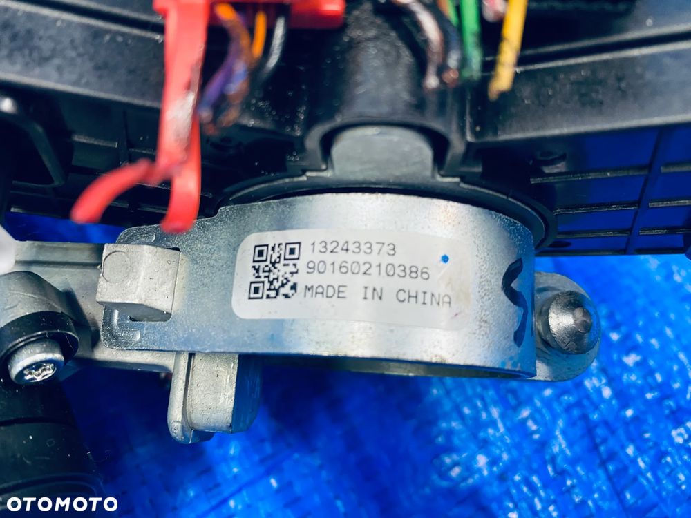 PRZEŁĄCZNIK ZESPOLONY TAŚMA TAŚMY ZWIJAK MANETKI STACYJKA KLUCZYK OPEL INSIGNIA A 2008- ; BRĄZOWE 25947775 25799293 13243373 KOMPLET ORYGINAŁ - 8