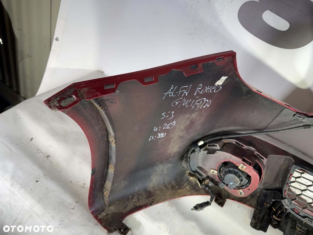 Alfa Romeo Giulietta Zderzak Przód Przedni Kolor: 289 2010-2015 - 16