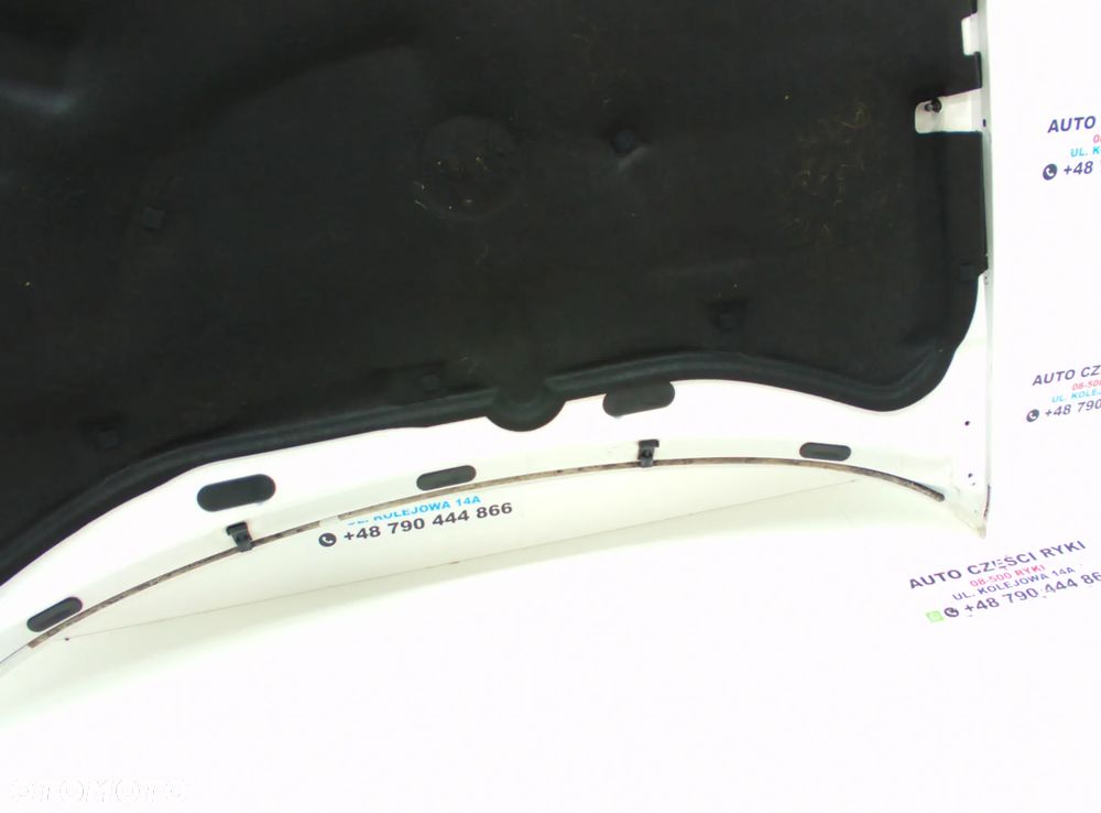 VW Golf IV 4 Maska Biała Pokrywa Silnika - 8