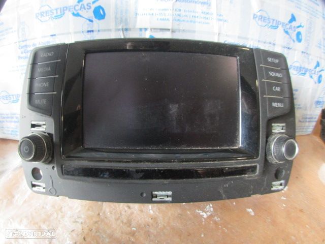 Display Relogio 5G0919605 VW GOLF 7 2013 1.2TSI 105CV 5P PRETO - 1