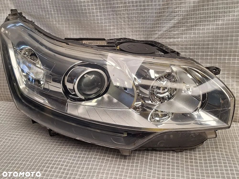 citroen c5 III x7 lift 2011-2017 lampa przod prawa xenon prawy led 9674869880 orginal demontaz europa - 3
