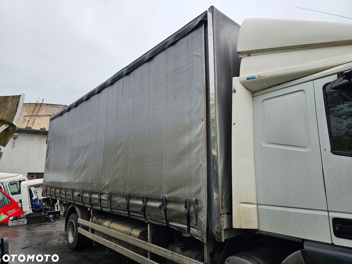 ZABUDOWA SKRZYNIA PLANDEKA PAKA MAGAZYN FIRANKA 7,5 m MAN TGL VOLVO FL6 RENAULT MIDLUM MERCEDES ATEGO - 5