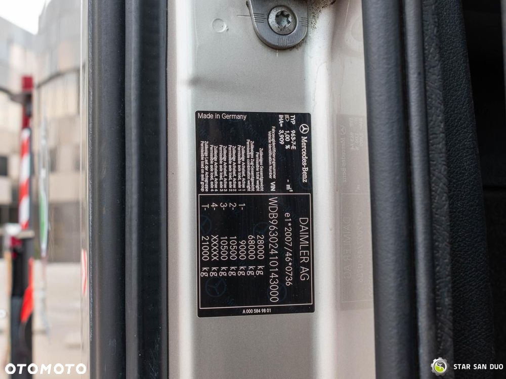 Mercedes-Benz ACTROS 2653 6x4 Palfinger PK 34002 SH HDS Żuraw - 20