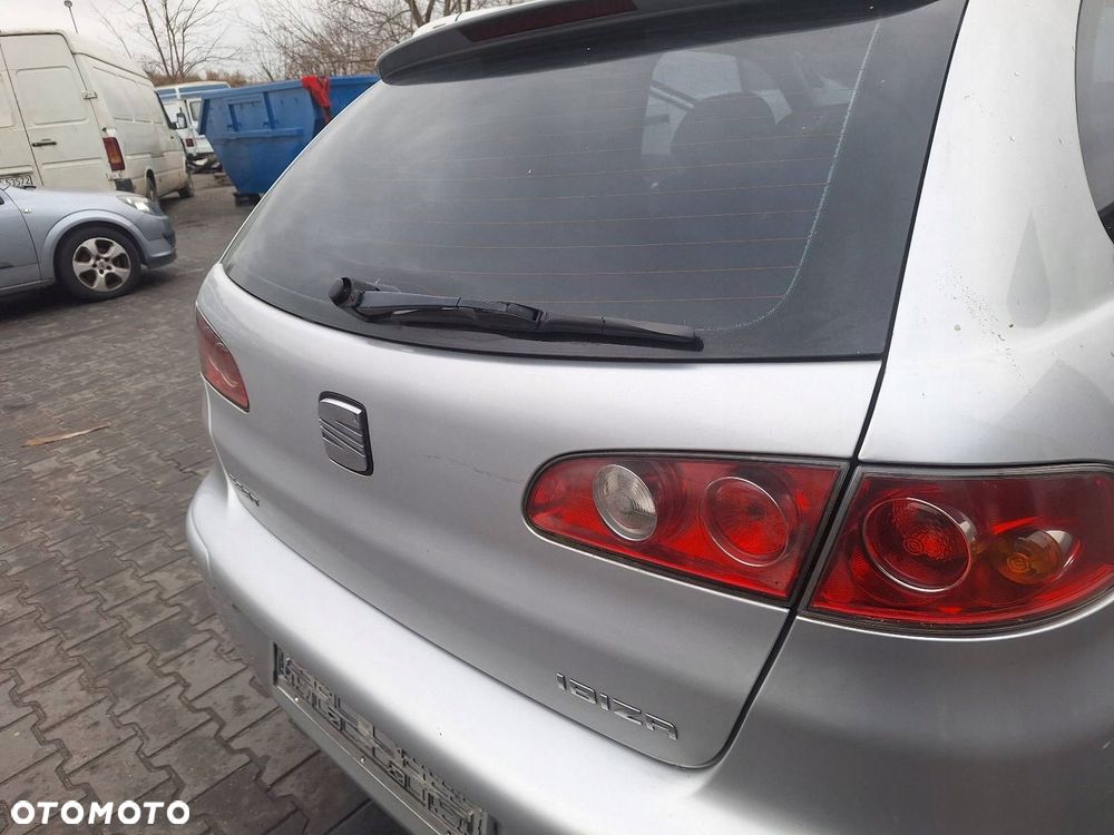 KOMPLETNY TYŁ KLAPA ZDERZAK LAMPA TYŁ SEAT IBIZA III HB 5D LS9N - 11