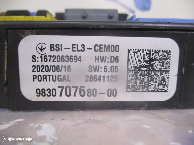Caixa Fusiveis 983070768000 OPEL CORSA F 2020 1.5CDTI 100CV 5P Preto - 4