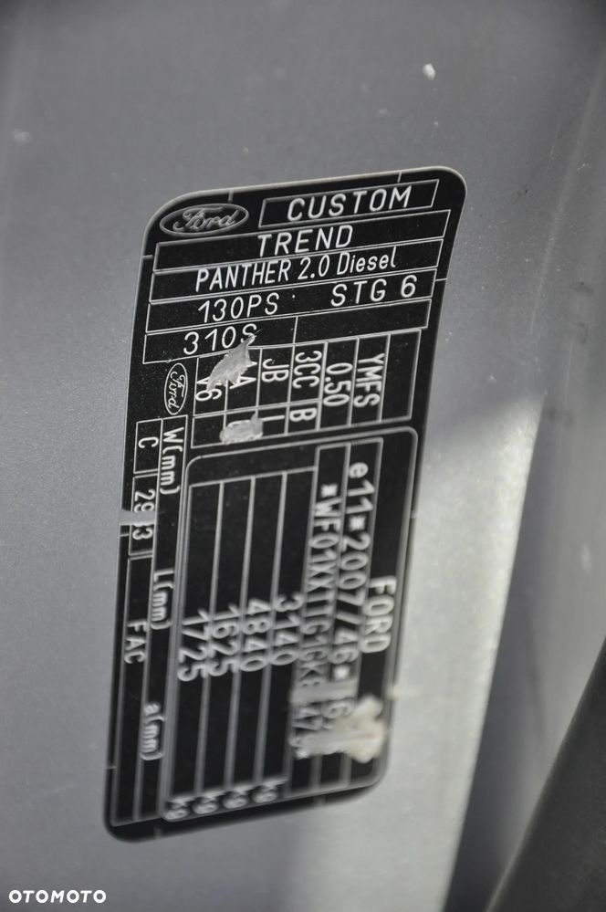 Ford Transit Custom 290 L1H1 Limited - 20