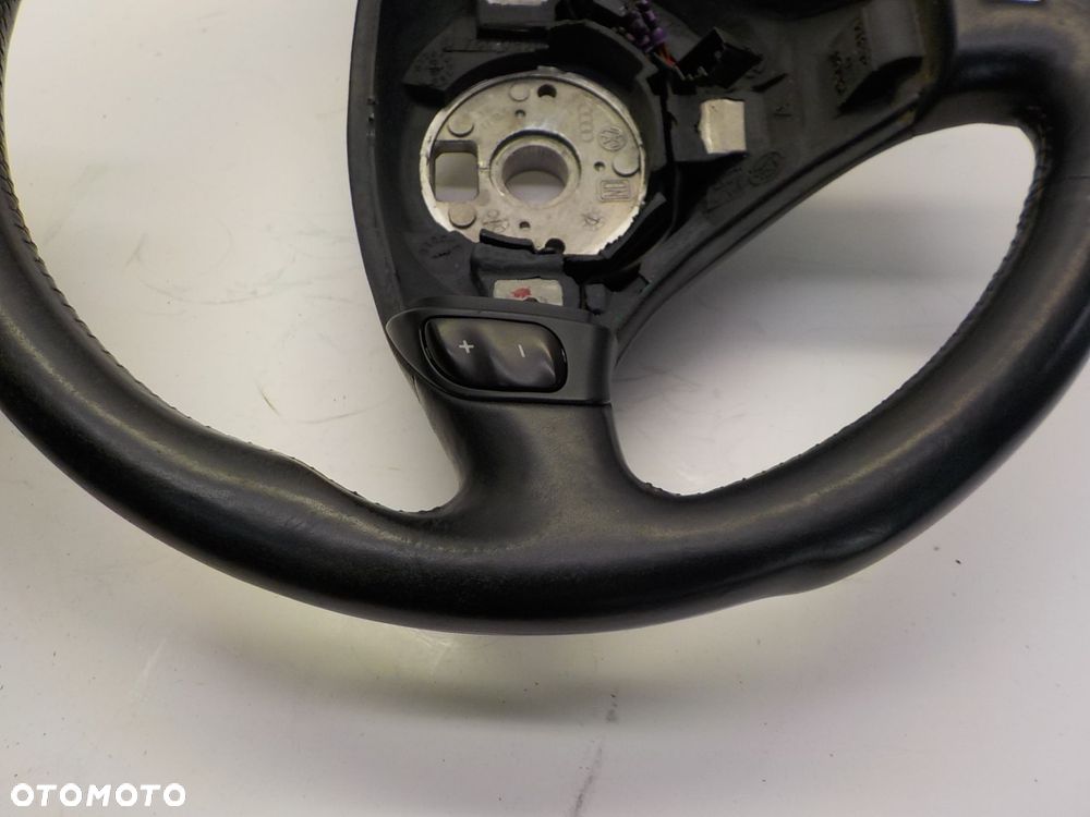 AUDI A6 C5 A4 B5 KIEROWNICA KOŁO SKÓRA MULTIFUNKCJA 4B0419091L - 4