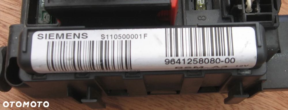 BSM A3 sterownik moduł CITROEN C5 PEUGEOT 9641258080-00 - 3