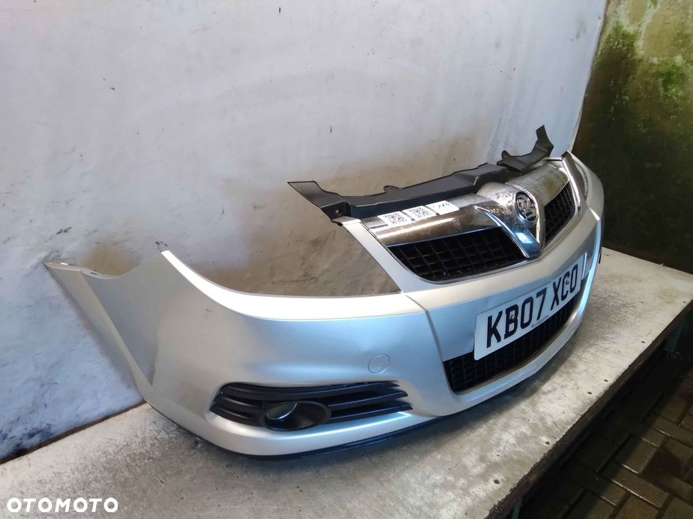 $ OPEL VECTRA C LIFT ZDERZAK PRZÓD PRZEDNI Z157 SREBRNY HALOGENY - 4
