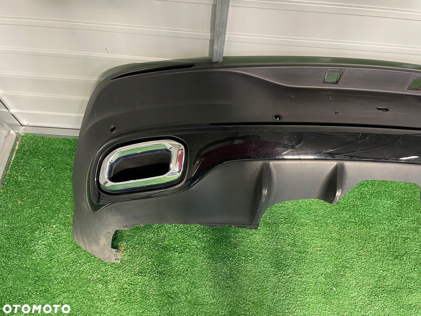 DOKŁADKA DYFUZOR ZDERZAKA TYŁ TYLNA MERCEDES GLE COUPE W167 AMG - 3