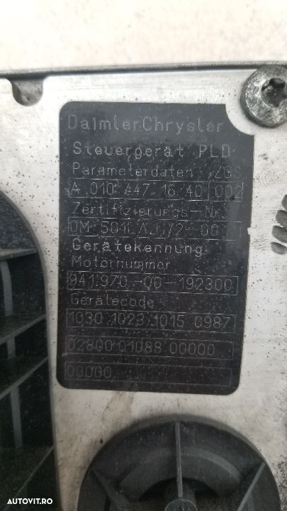 Calculator Motor Mercedes Actros  Mp1 euro 2 - 2