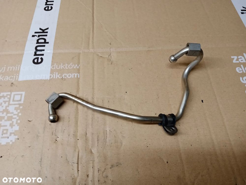 Przewód rurka smarująca dopływu oleju olejowa turbiny VW Golf VI 6 1.2 TSI 03F145140E - 2