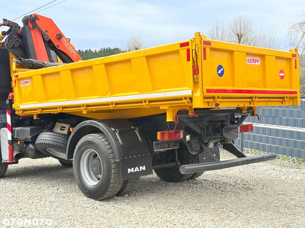 MAN * MAN TGA 18-410 * KIPER WYWROTKA * 4x4 * HDS Palfinger PK16500* Sprowadzony* Bardzo Dobry Stan * - 11