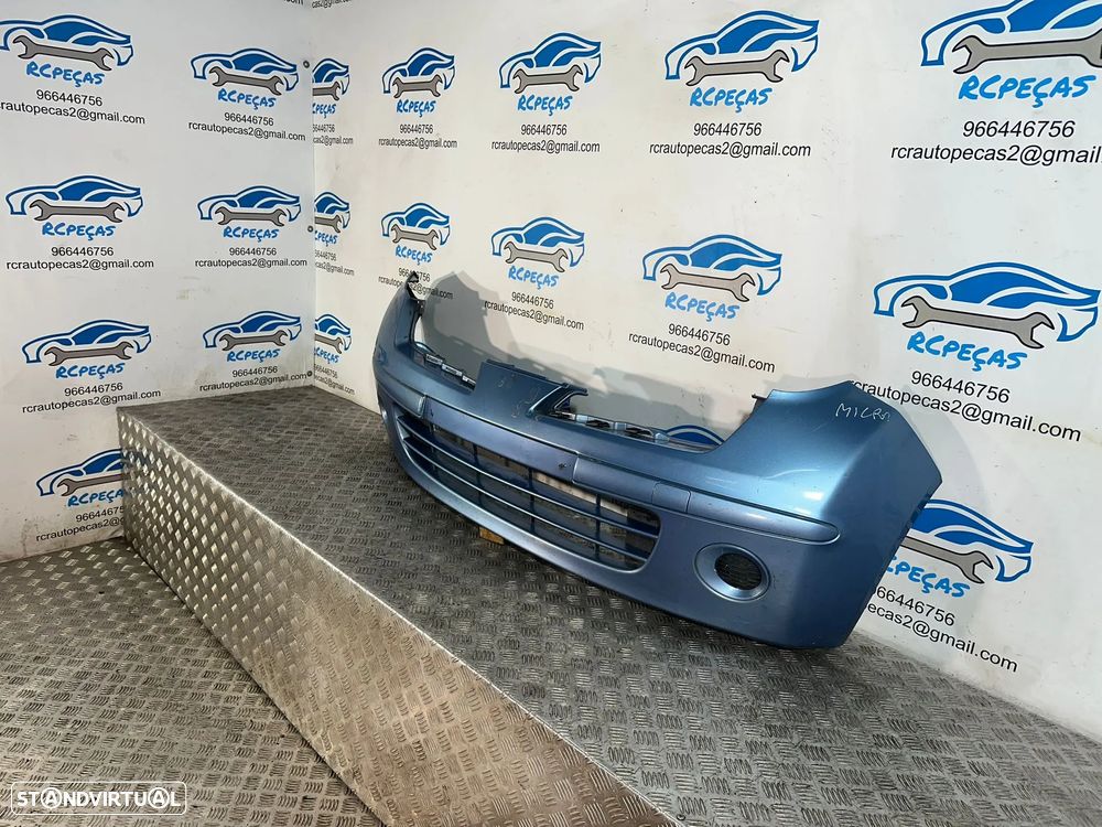 .Parachoques Frente Frontal Original Nissan Micra K12 62022-bc240 - 3