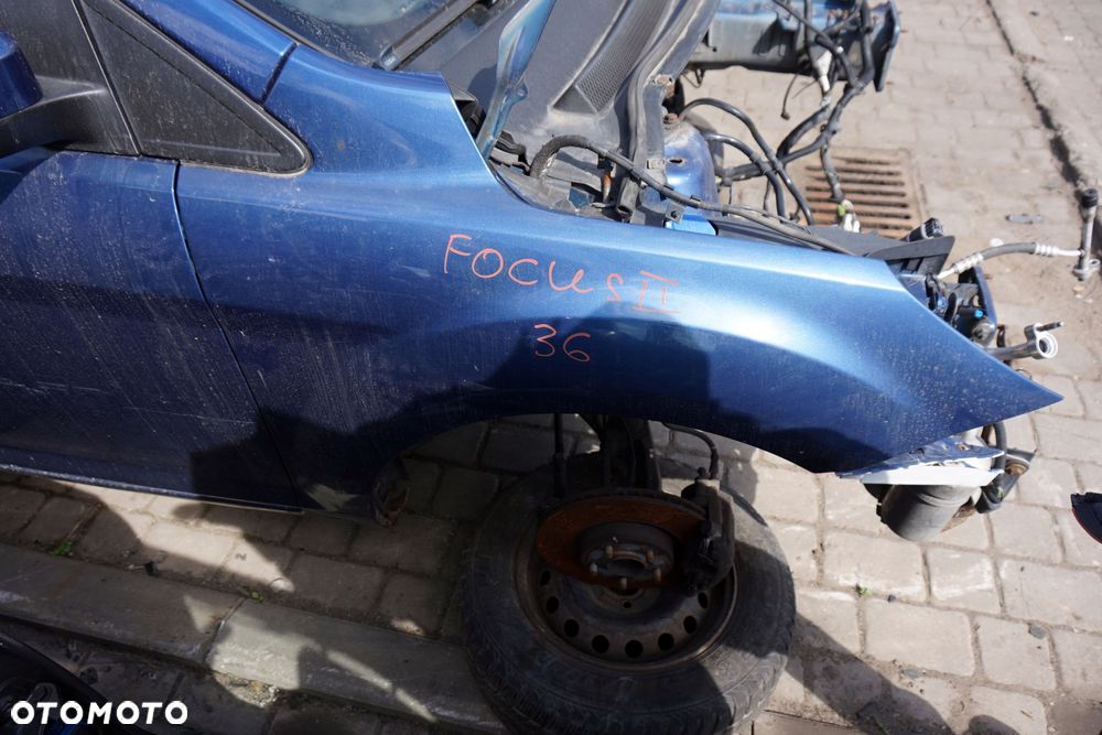 BŁOTNIK PRZEDNI PRAWY FOCUS II MK2 LIFT 36  GRANATOWY FORD 2008-2011 - 1