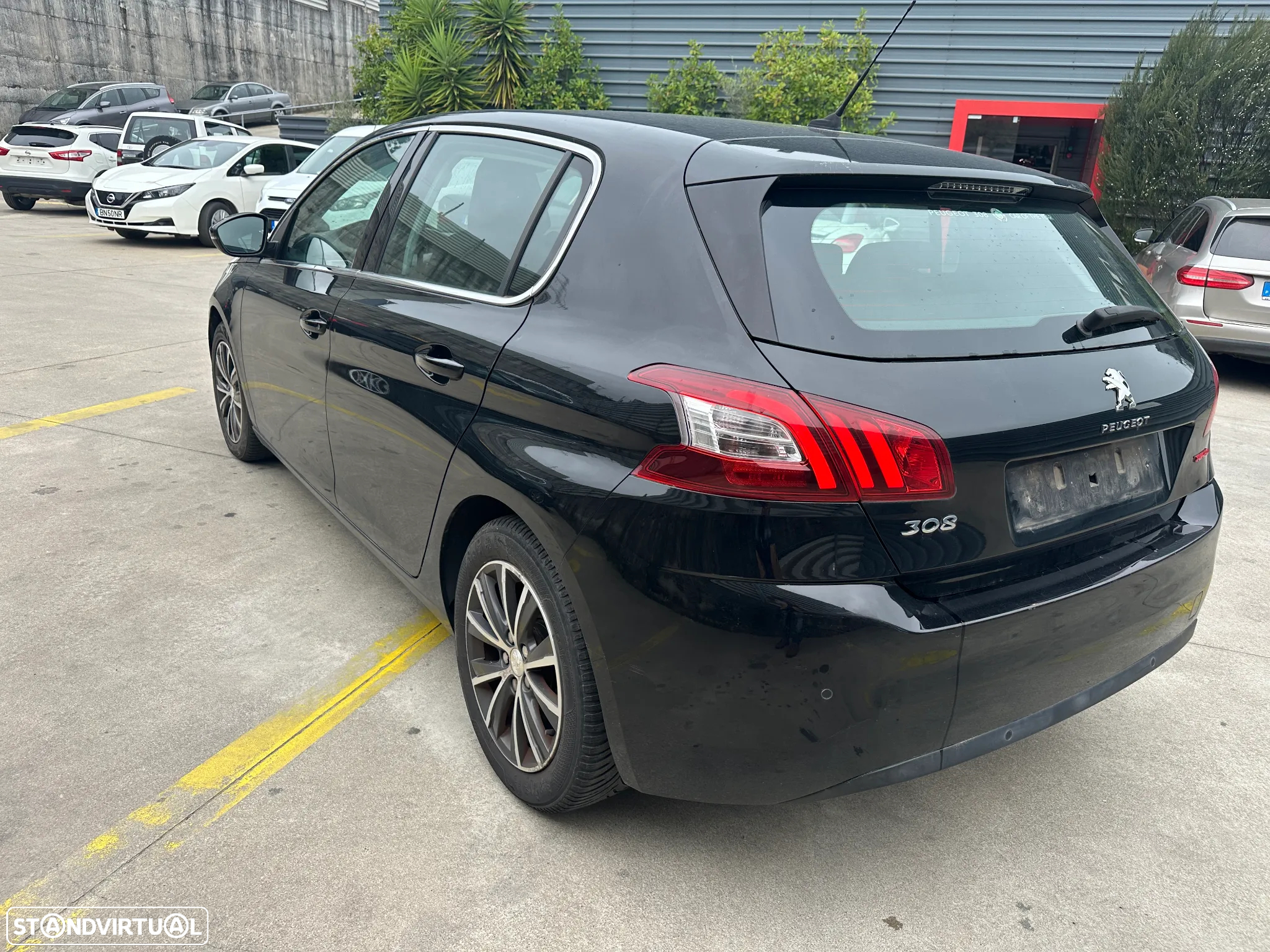 PEUGEOT 308 1.2 PURETECH 130 CV ALLURE (FULL LED) ANO 2015 EM CENTRO DE ABATE - 5