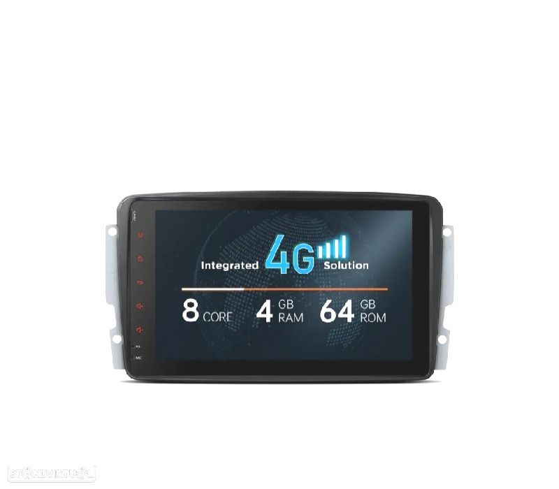 AUTO RÁDIO GPS ANDROID 13 PARA MERCEDES W168 C W203 CLK W209 G W463 VITO VIANO W639 - 1