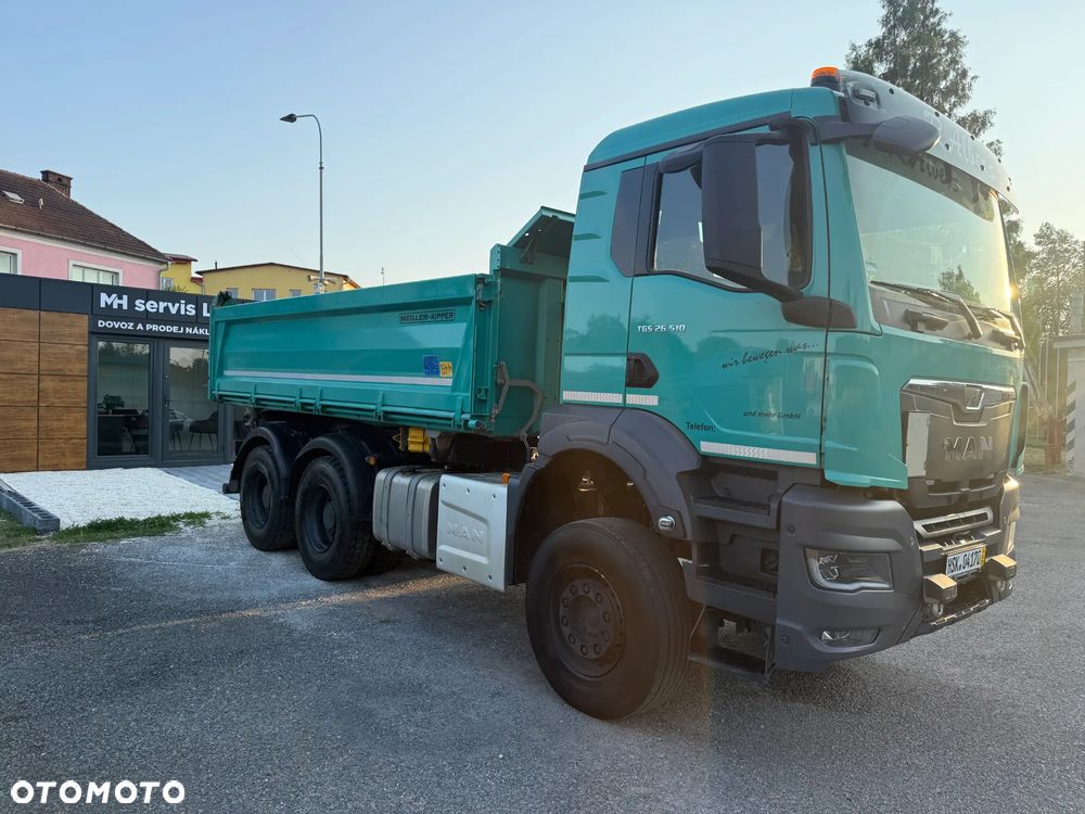 MAN TGS 26.510 6x4 MEILLER BORDMATIC - 2