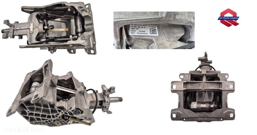 NOWA PODSTAWA KOLUMNA KIEROWNICZA MERCEDES ACTROS 9604600316 9604600816 - 1