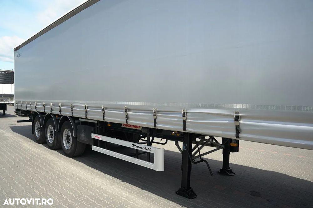 Fruehauf CORTINĂ / STANDARD / BALCĂ PODEA PUTERNICĂ / AXĂ RIDICATĂ - 9